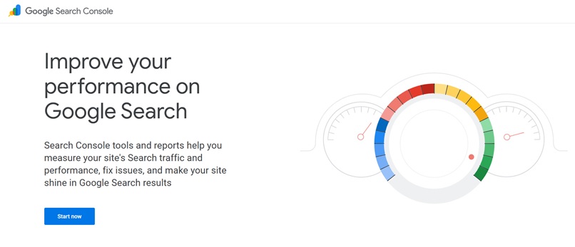 Google Search Console Homepage