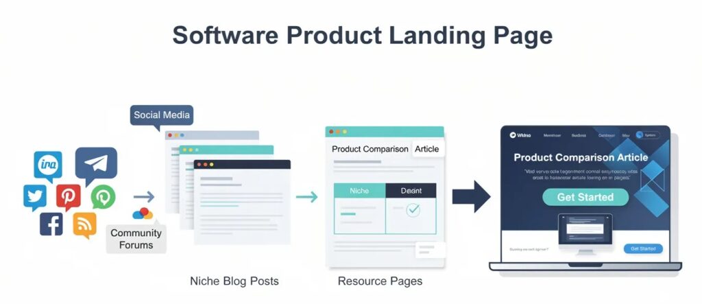 Software Product Landing Page
